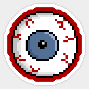 Pixel monstrous eye Sticker